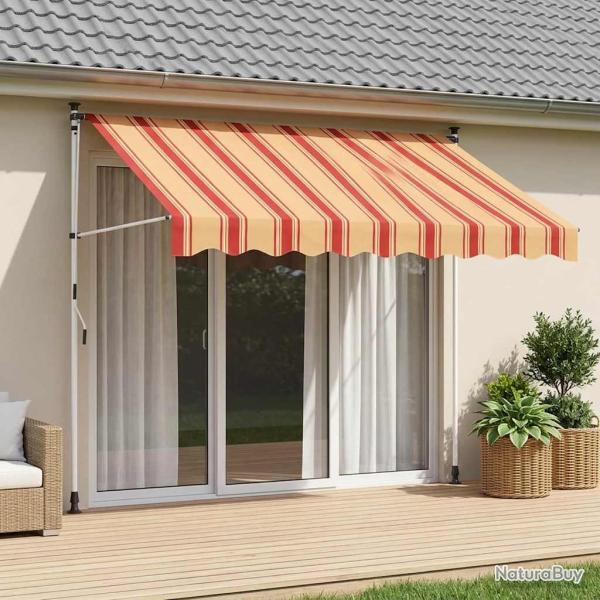 Auvent r�tractable manuel Multicolore 350 x 115 x 300 cm