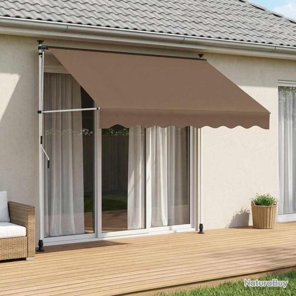 Auvent r�tractable manuel Taupe 200 cm