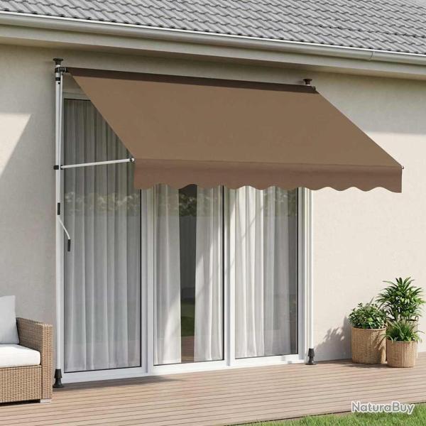 Auvent r�tractable manuel Taupe 250 cm