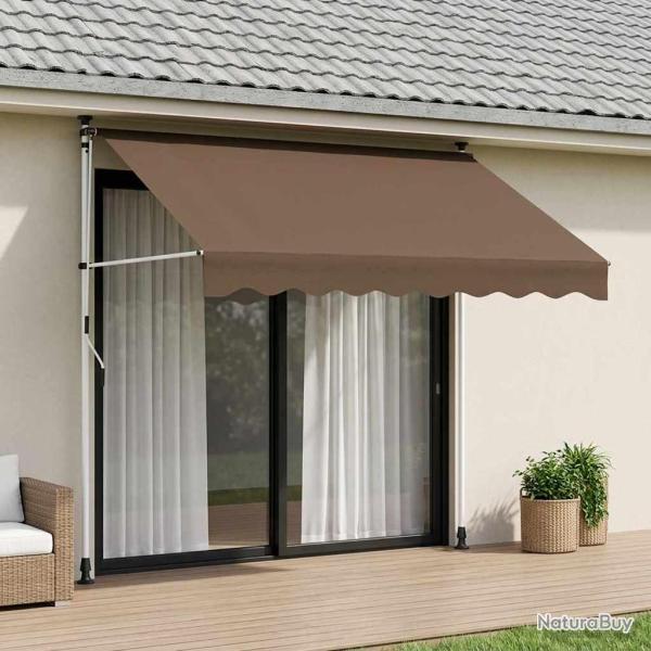 Auvent r�tractable manuel Taupe 300 cm
