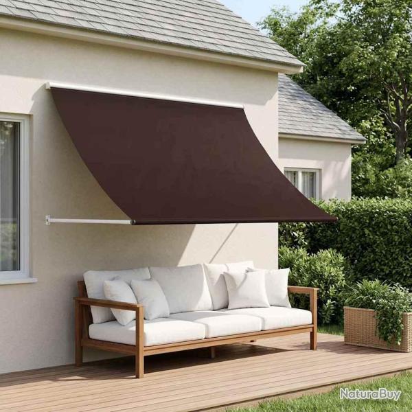 Auvent Marron 350 x 150 cm