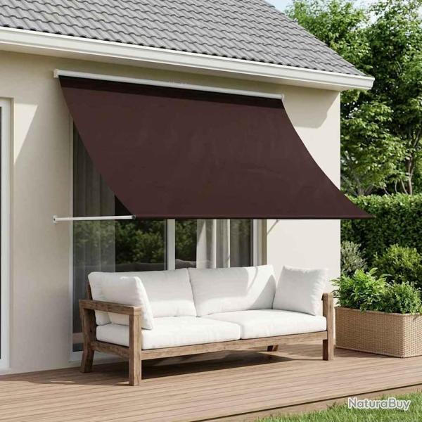 Auvent Marron 400 x 150 cm