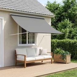 Auvent Gris clair 250 x 150 cm