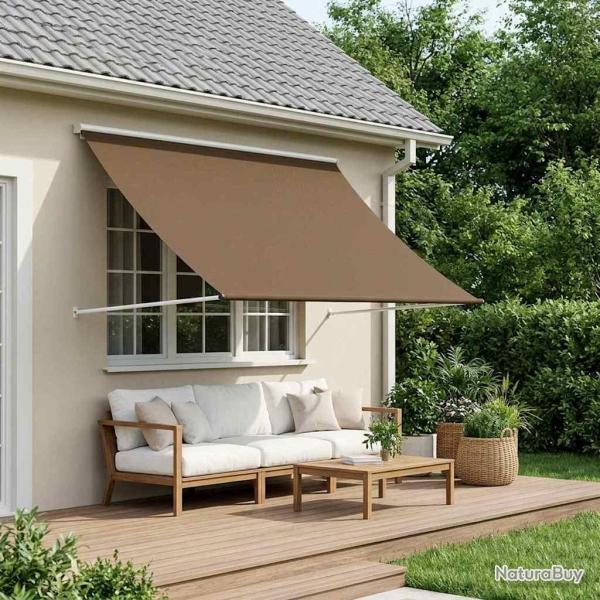 Auvent Taupe 350 x 150 cm