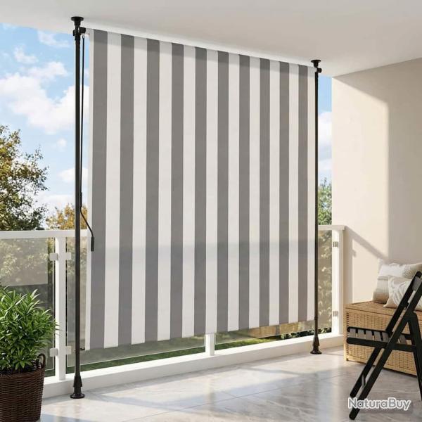 Store Roulant Ext�rieur Anthracite et blanc 150 x 270 cm