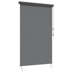 Store enrouleur Gris clair 60 x 250 cm Tissu et Aluminium
