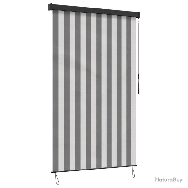 Store enrouleur Anthracite et blanc 180 x 250 cm