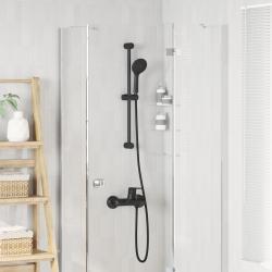 Ensemble de Syst&egrave;me de Douche Noir 70 cm Plastic ABS