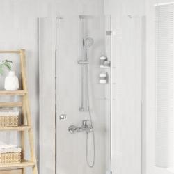Ensemble de Syst&egrave;me de Douche Chrome 100 cm Plastic ABS