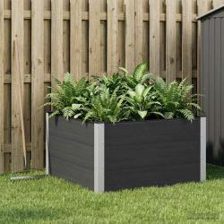 Jardini&egrave;re sur&eacute;lev&eacute;e Noir 100 x 100 x 54 cm