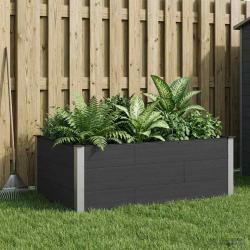 Jardini&egrave;re sur&eacute;lev&eacute;e Noir 150 x 100 x 54 cm