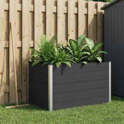 Jardini&egrave;re sur&eacute;lev&eacute;e Noir 150 x 100 x 91 cm