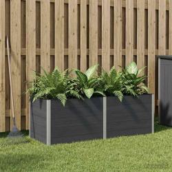 Jardini&egrave;re sur&eacute;lev&eacute;e Noir 250 x 100 x 91 cm