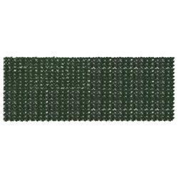 &Eacute;cran de balcon avec feuilles Vert fonc&eacute; 400 x 150 cm
