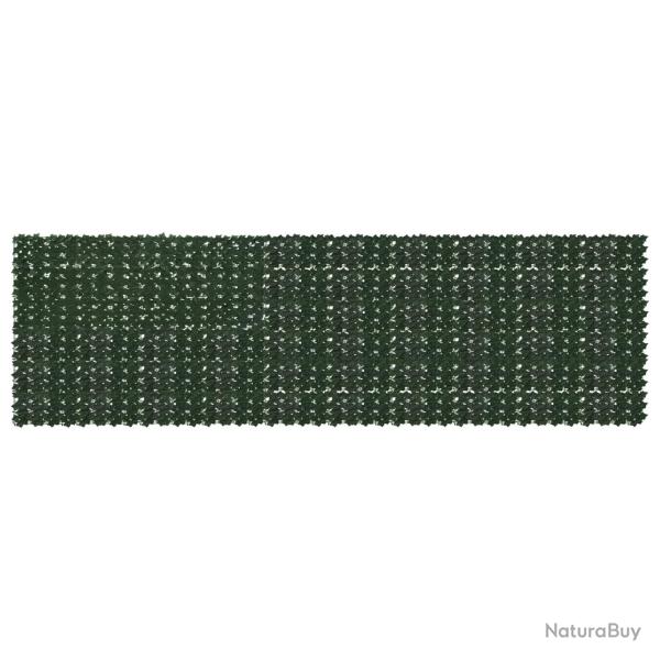 �cran de balcon avec feuilles Vert fonc� 500 x 150 cm