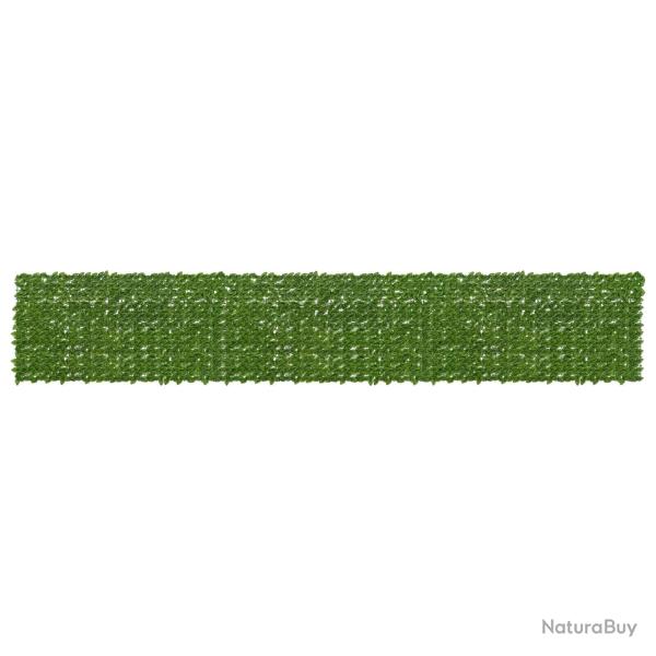 �cran de balcon avec feuilles Vert et jaune 600 x 100 cm