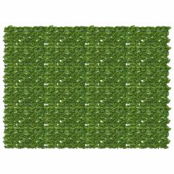 &Eacute;cran de balcon avec feuilles Vert et jaune 200 x 150 cm