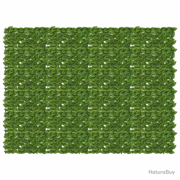 �cran de balcon avec feuilles Vert et jaune 200 x 150 cm