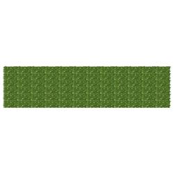 &Eacute;cran de balcon avec feuilles Vert et jaune 600 x 150 cm