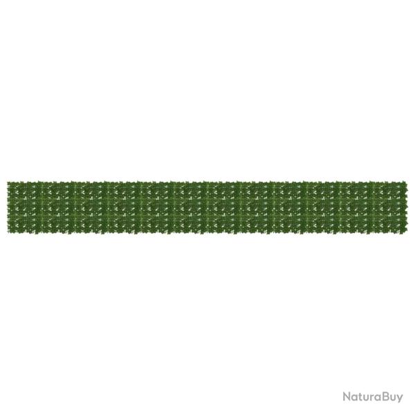 �cran de balcon avec feuilles Vert 600 x 75 cm
