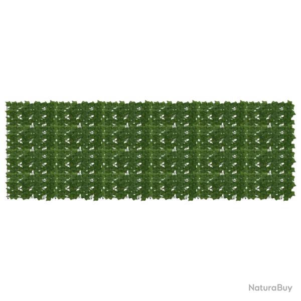 �cran de balcon avec feuilles Vert 300 x 100 cm