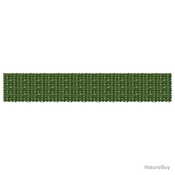 �cran de balcon avec feuilles Vert 600 x 100 cm