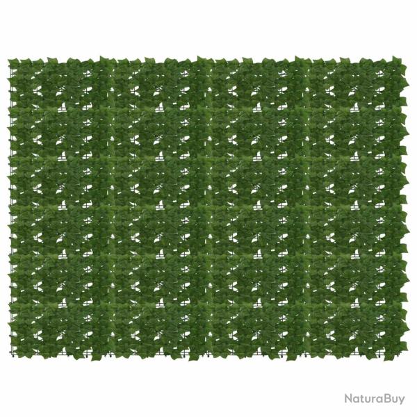 �cran de balcon avec feuilles Vert 200 x 150 cm