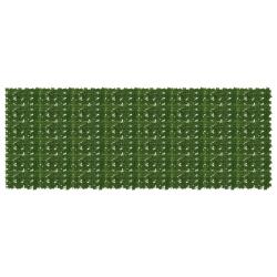 &Eacute;cran de balcon avec feuilles Vert 400 x 150 cm
