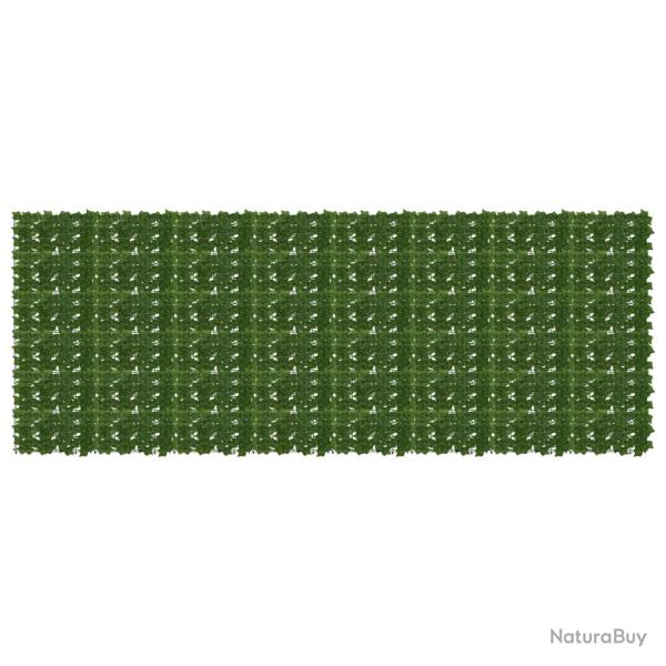 �cran de balcon avec feuilles Vert 400 x 150 cm