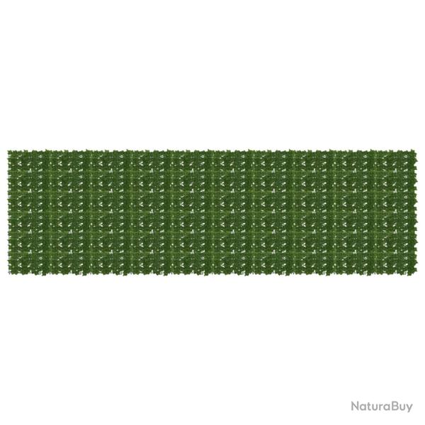 �cran de balcon avec feuilles Vert 500 x 150 cm