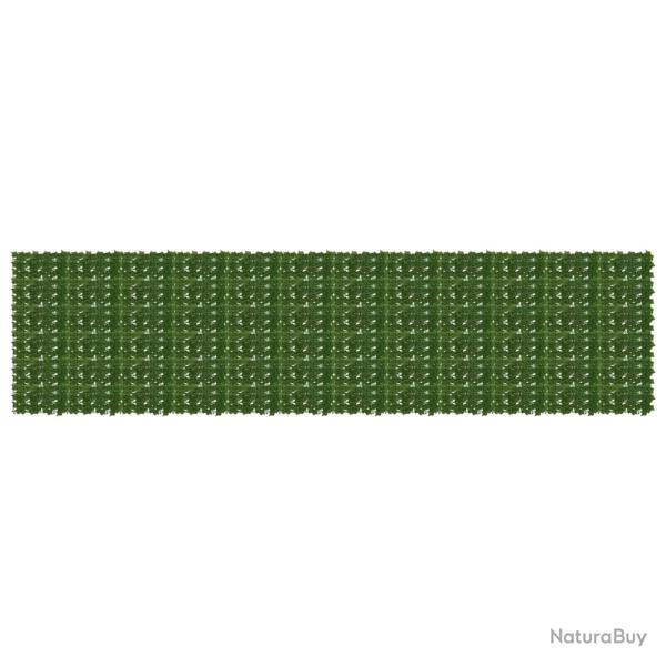 �cran de balcon avec feuilles Vert 600 x 150 cm