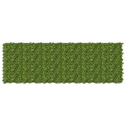 &Eacute;cran de balcon avec feuilles Vert et jaune 300 x 100 cm