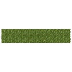 &Eacute;cran de balcon avec feuilles Vert et jaune 500 x 100 cm