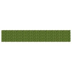 &Eacute;cran de balcon avec feuilles Vert et jaune 600 x 100 cm