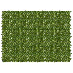&Eacute;cran de balcon avec feuilles Vert et jaune 200 x 150 cm