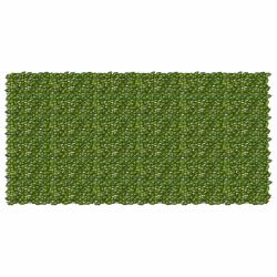 &Eacute;cran de balcon avec feuilles Vert et jaune 300 x 150 cm