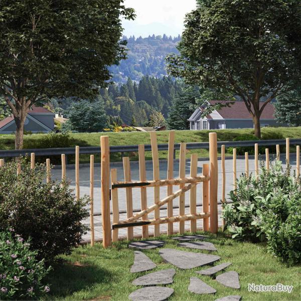 Portail de cl�ture courb� 100 x 90 cm
