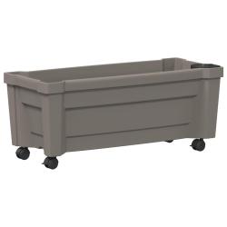 Pot Calypso avec roues Gris 79 x 35 x 33 cm PP