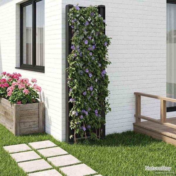 Trellis avec pique Anthracite 43 x 6 x 165 cm PP