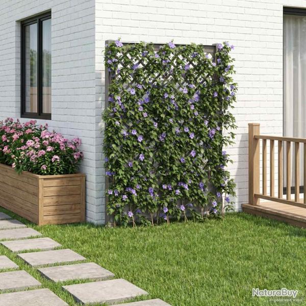 Trellis avec pique Gris 99 x 6 x 165 cm PP