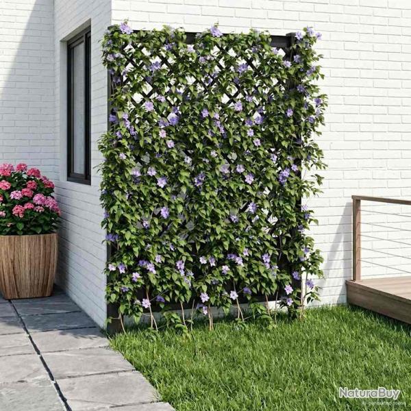 Trellis avec pique Anthracite 99 x 6 x 165 cm PP