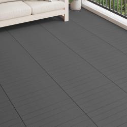 Carreau de terrasse 6 pcs Gris 60 x 30 cm WPC