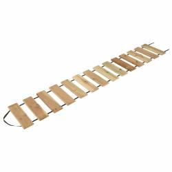 Rouleau de decking Naturel 50 x 300 cm Bois de pin impr&eacute;gn&eacute;