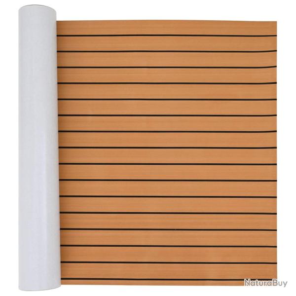 Tapis de bateau Marron et noir 240 x 90 cm EVA