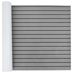 Tapis de bateau Ray&eacute; Gris clair et noir 240 x 90 cm EVA