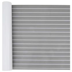 Tapis de bateau Ray&eacute; Gris clair et blanc 240 x 90 cm EVA