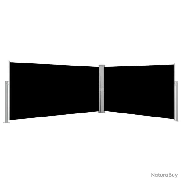 Auvent lat�ral r�tractable Noir 160 x 600 cm