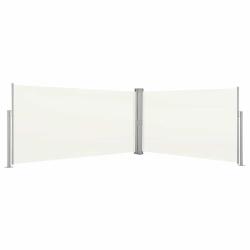Auvent lat&eacute;ral r&eacute;tractable 160x600 cm Cr&egrave;me
