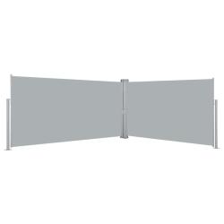 Auvent lat&eacute;ral r&eacute;tractable 160x600 cm Gris