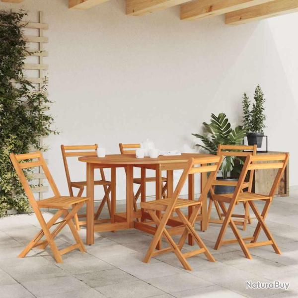 Table de 130x90x72 cm Bois d'acacia massif